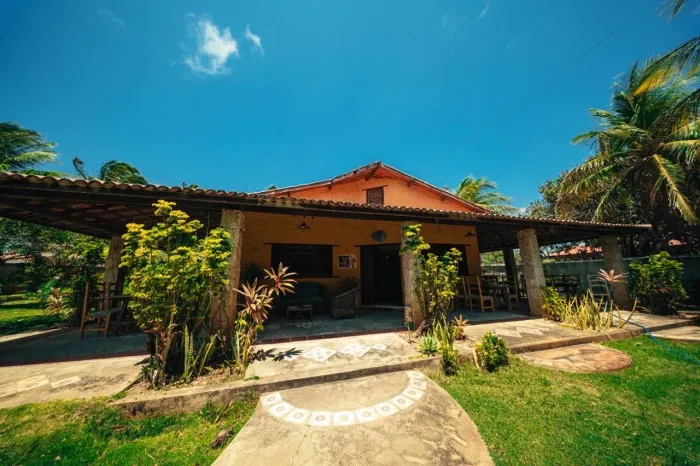 LINDA CASA DE PRAIA NO BEBERIBE / PRAIA DO URUAU