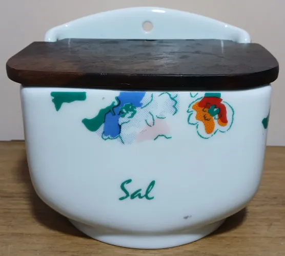 Saleiro porcelana schmidt branco
