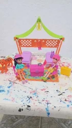 Polly Pocket Safari Festa do Pijama