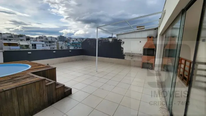 Cobertura para Locação em Rio de Janeiro, Freguesia (Jacarepaguá), 3 dormitórios, 3 suítes