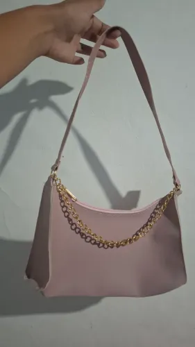 Bolsa rosa claro