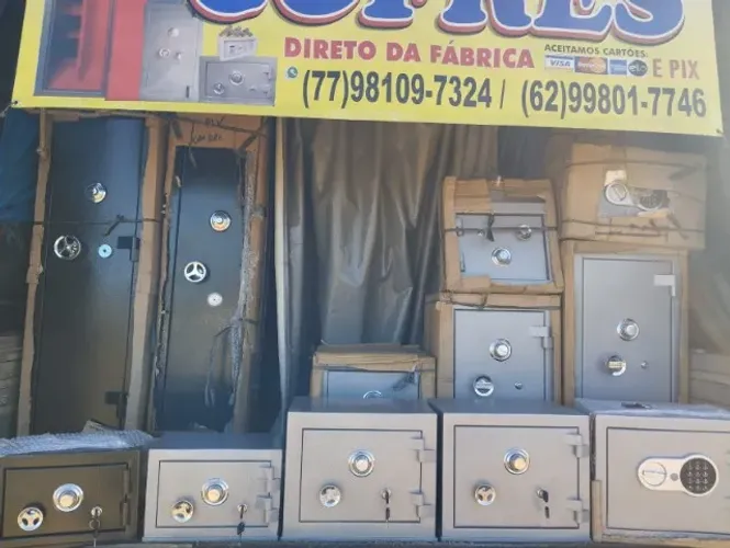 Cofres direto da fábrica 