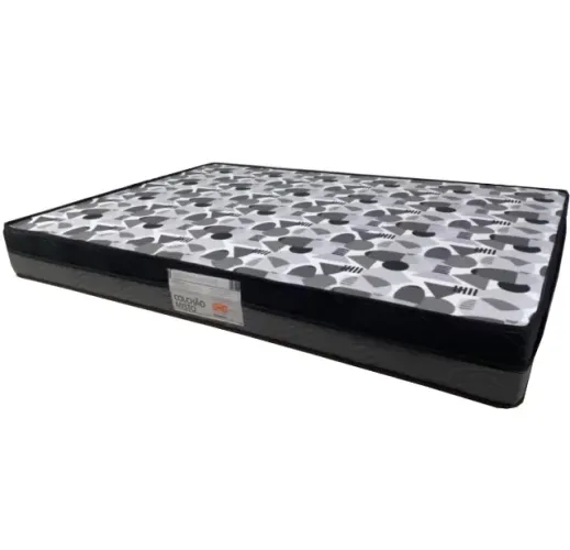 Colchão Casal Ortopédico Confort Duo D28 D33 Dupla Face 20 cm