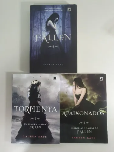 Kit 3 Livros Série Fallen - Lauren Kate | Fallen + Tormenta + Apaixonados