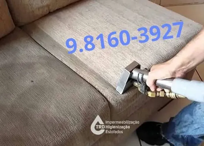 Higienização de sofá