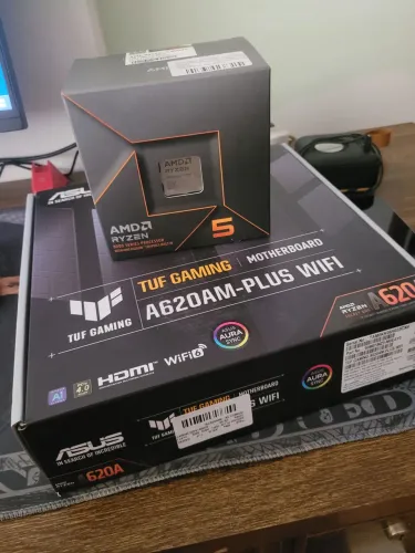 ? KIT AM5 COMPLETO - RYZEN 5 8500G + ASUS TUF GAMING A620M-PLUS WIFI ?<br>