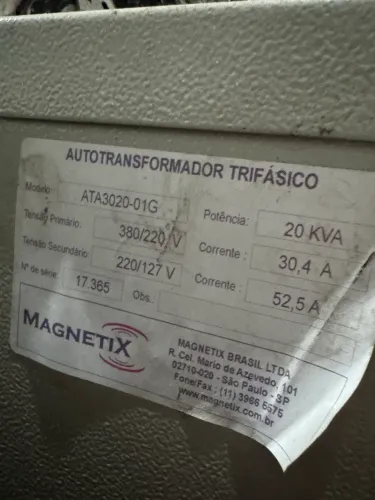 Transformador seco 25 kva 380/220v V
