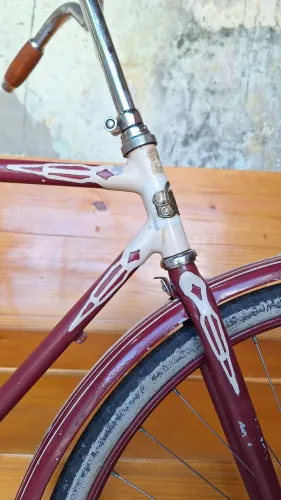 Bicicleta antiga sueca Centrum 1948