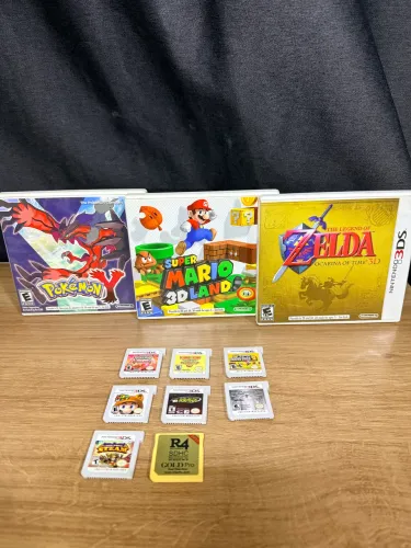 Lote Jogos Nintendo 3DS - Perfeito estado - Também vendo unitário