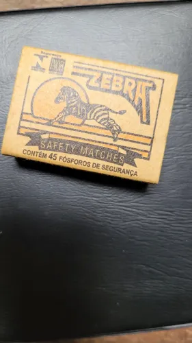 Caixa de fosforo antiga para colecionador (África do Sul)