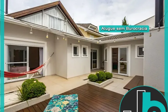 Casa Mobiliada em Condomínio para Alugar 170m² no Cachoeira com 2 pavimentos com opção de