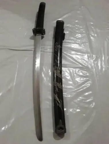 Espada katana dragão