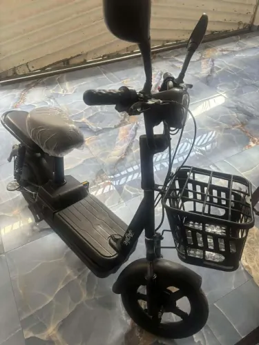 Bicicleta scooter elétrica xplore nova no plástico ainda