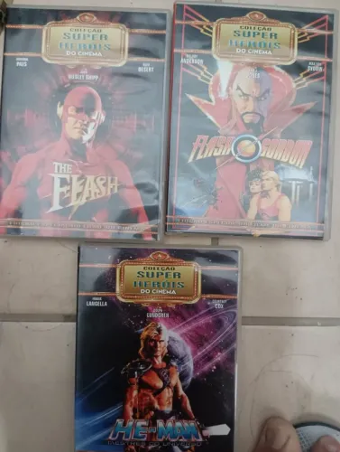 Coleção de dvd's Heróis do cinema
