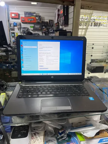 Notebook hp i3 4005U quarta geração 8gb ssd 120gb