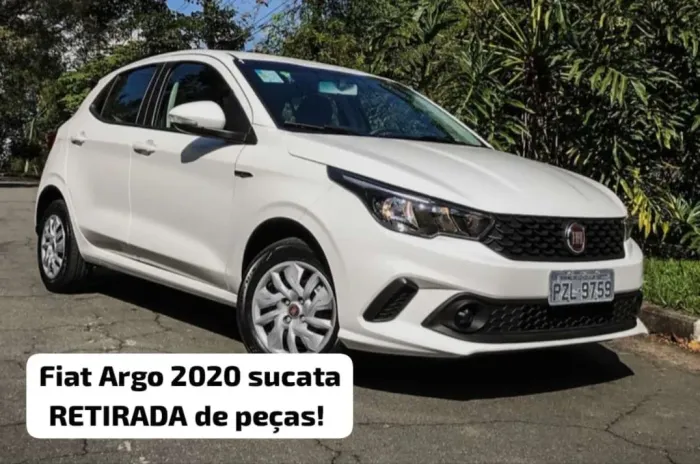 Fiat Argo Retirada de peças SUCATA.
