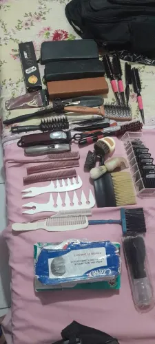 Kit profissional para barbeiro/cabelereiro