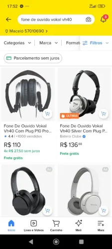 Fone pra Retorno de Palco , e Estudos