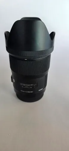 Lente Sigma 35mm 1.4 para canon