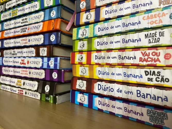 Coleção livros Diário de um Banana