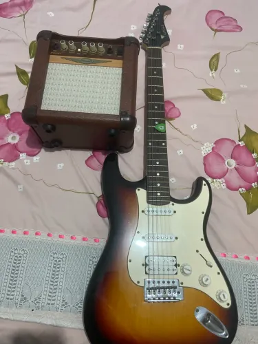 Guitarra e amplificador