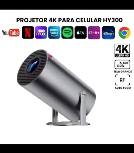 Projetor Portátil HY300 (NÃO ENVIO PELA OLX)