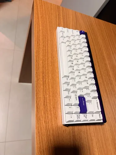 Teclado Melgeek MADE68 PRO White Purple