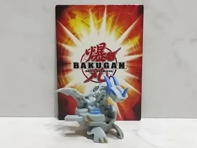 BAKUGAN VORTEX NEO DRAGONOID + CARTA -  PERFEITO ESTADO