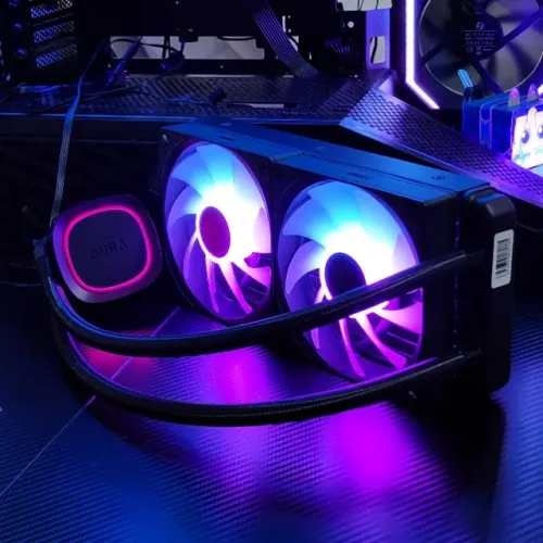 Watercooler RGB Gamdias Aura GL240 V2