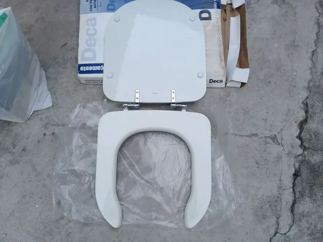 Assento Vogue Plus Conforto resina AP 52/17 Bca.Dr Deca 