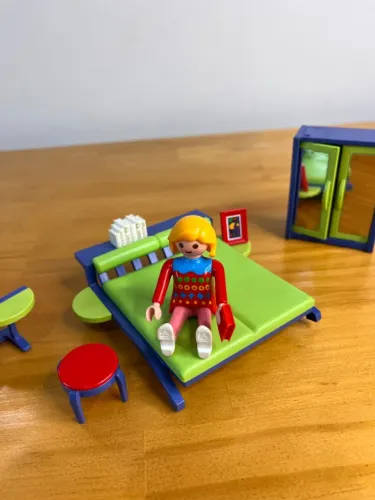  PLAYMOBIL Set QUARTO CASAL Casa Moderna ano 2000