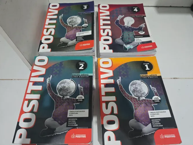 Livros - Sistema Positivo 1° Ano