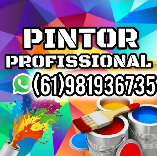 PINTOR PROFISSIONAL DISPONIVEL