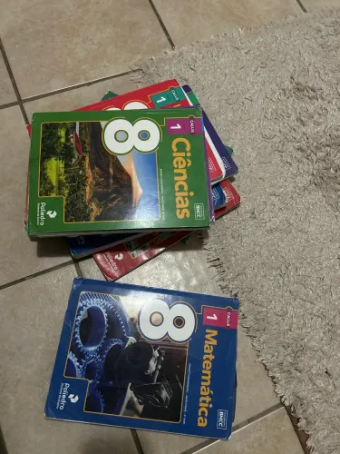 Livros poliedro 8 ano 