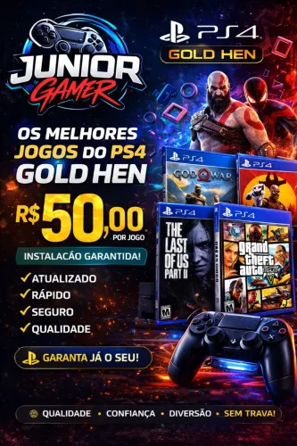 Jogos PS4 destravado