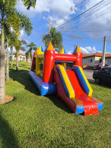 Vendo castelo inflável 3 em 1