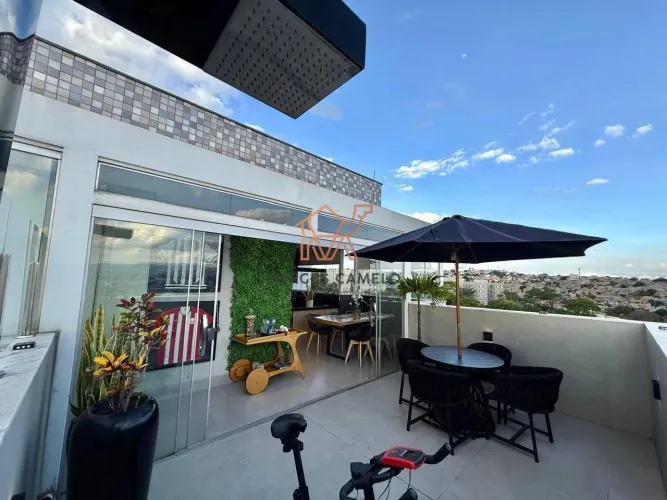 Cobertura com 2 quartos à venda, 130 m² por R$ 980.000 - Manacás - Belo Horizonte/MG