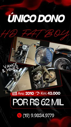 Harley-Davidson Fat BOY Flstf 2010