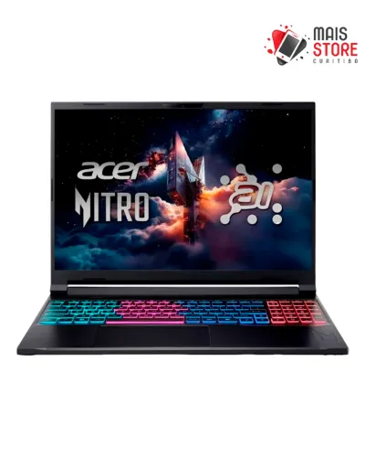 Notebook Gamer Acer Nitro V16 AI | Ryzen 7 / 16GB / SSD 1TB / RTX 5070 8GB - Novo/Lacrado