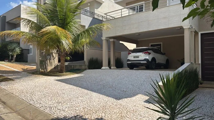 Casa de Condomínio para Locação em Campinas-SP no Swiss Park: 4 Quartos, 4 Suítes, 3 Salas