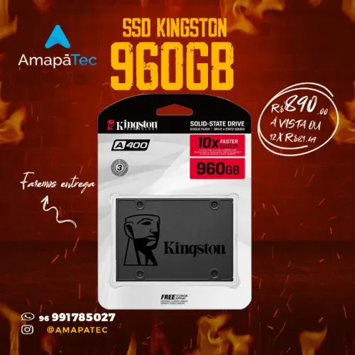 Ssd Kingston 960Gb