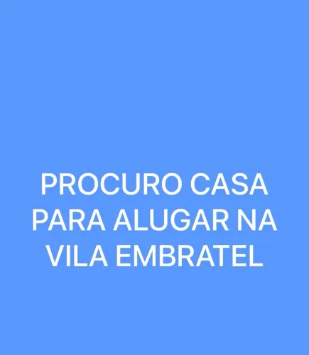 Procura casa para alugar