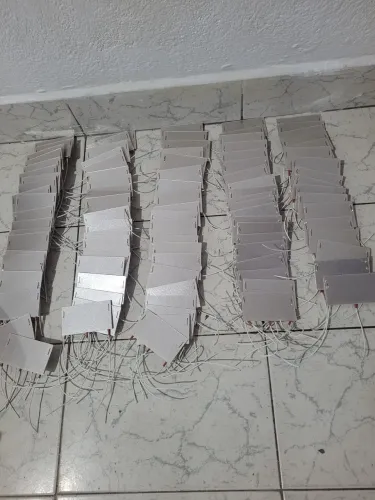Lote 95 Placas de MICA com Resistência Elétrica para Aquecimento / Eletrodomésticos