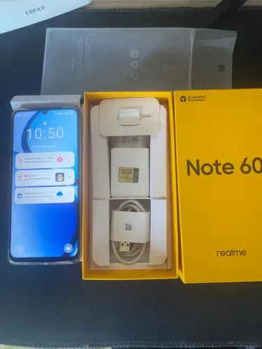 Vendo Realme Note 60, 128GB original,completo com caixa