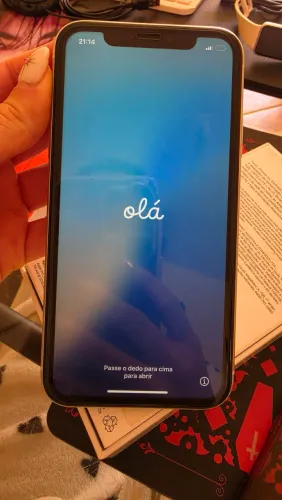 iPhone XR 128GB Branco | Tela Original | Face ID OK | 77% Bateria