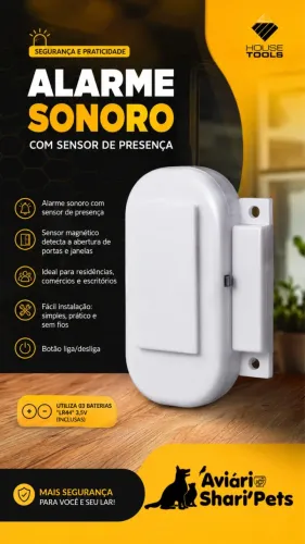 Alarme de porta/janela