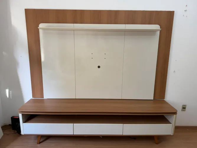Rack com Painel aceito cartão
