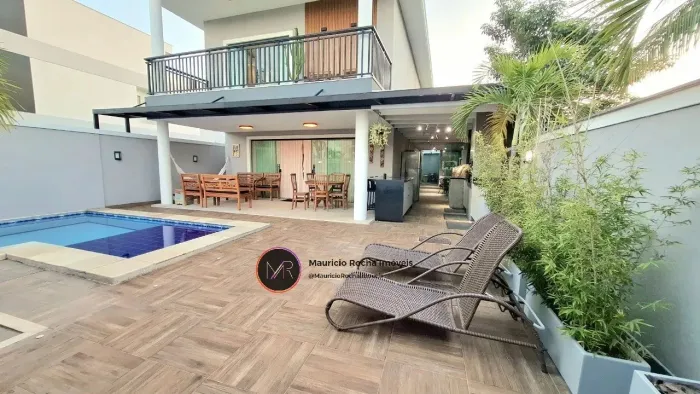 Casa de luxo em condomínio no Camorim, Rio de Janeiro - 4 quartos, 4 suítes, 2 salas, 4 va