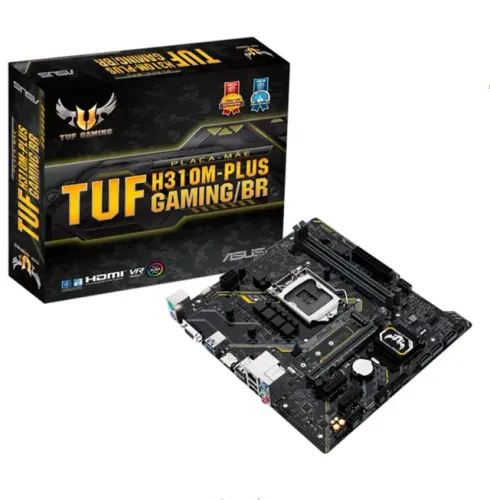 Processador i3 9100 F + Placa Mãe Asus TUF GAIMING/BR H310M-PLUS