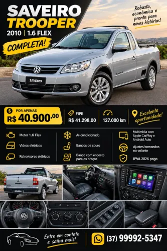 Volkswagen Saveiro Trooper 1.6 MI Total Flex 8V CE 2010